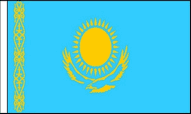 Kazakhstan Table Flags